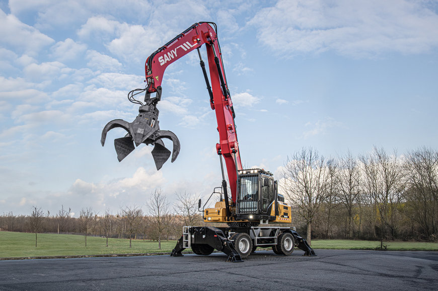SANY PRESENTS A NEW PORTFOLIO OF MACHINES FOCUSED ON THE RECYCLING INDUSTRY AT IFAT MUNICH